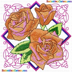 Flowers 981 Embroidery Design