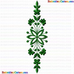 Flowers and Tree 1167 Embroidery Design