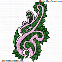 Flowers and Tree 1269 Embroidery Design