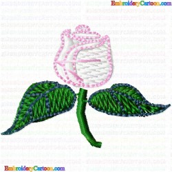 Flowers and Tree 1355 Embroidery Design