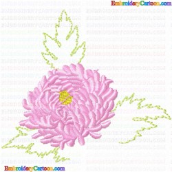 Flowers and Tree 1359 Embroidery Design