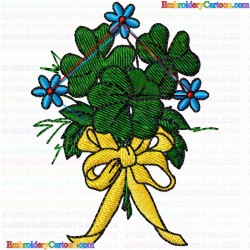 Flowers and Tree 1390 Embroidery Design