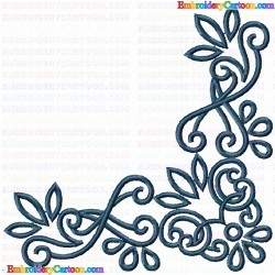 Flowers and Tree 1452 Embroidery Design