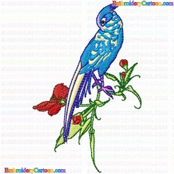 Flowers and Tree 1473 Embroidery Design