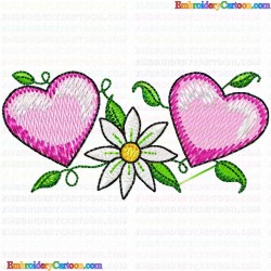 Flowers and Tree 1533 Embroidery Design