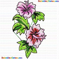 Flowers and Tree 1633 Embroidery Design