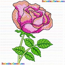 Flowers and Tree 1638 Embroidery Design