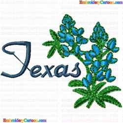 Flowers and Tree 1691 Embroidery Design