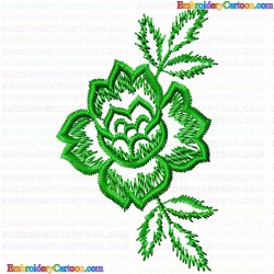 Flowers and Tree 189 Embroidery Design