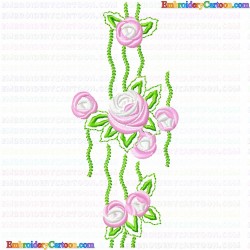 Flowers and Tree 2160 Embroidery Design