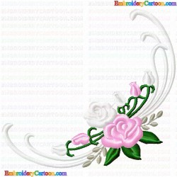 Flowers and Tree 2181 Embroidery Design