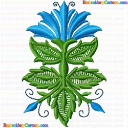 Flowers and Tree 2210 Embroidery Design