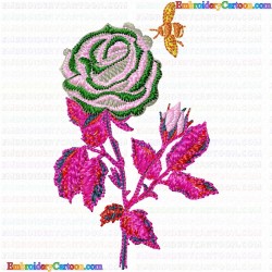 Flowers and Tree 2239 Embroidery Design