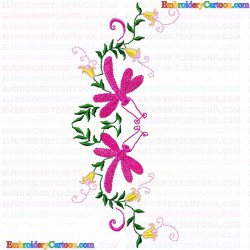 Flowers and Tree 2245 Embroidery Design