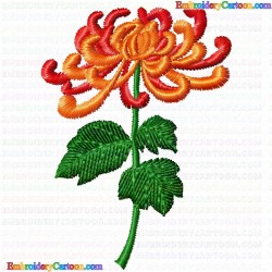 Flowers and Tree 2284 Embroidery Design