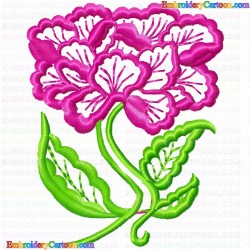 Flowers and Tree 2294 Embroidery Design