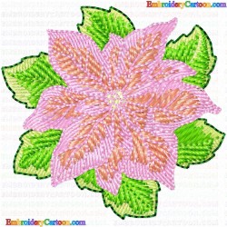 Flowers and Tree 2450 Embroidery Design