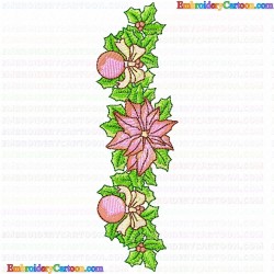 Flowers and Tree 2456 Embroidery Design