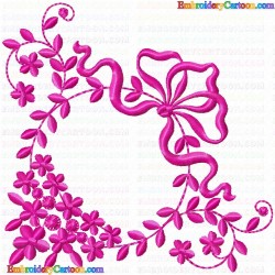 Flowers and Tree 2569 Embroidery Design