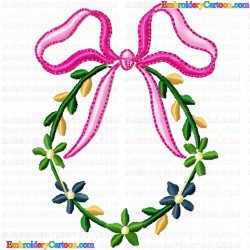 Flowers and Tree 2583 Embroidery Design