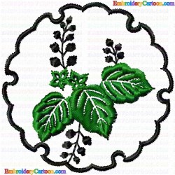 Flowers and Tree 2652 Embroidery Design