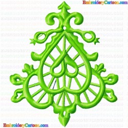 Flowers and Tree 2703 Embroidery Design