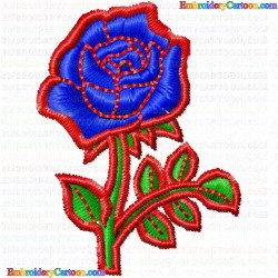 Flowers and Tree 272 Embroidery Design