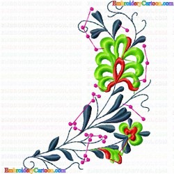 Flowers and Tree 2738 Embroidery Design