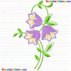 Flowers and Tree 2776 Embroidery Design