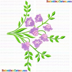 Flowers and Tree 2786 Embroidery Design