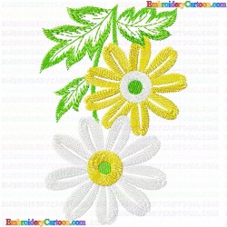 Flowers and Tree 2804 Embroidery Design