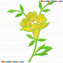 Flowers and Tree 2807 Embroidery Design