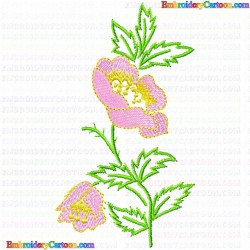 Flowers and Tree 2819 Embroidery Design