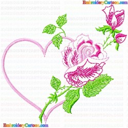 Flowers and Tree 2826 Embroidery Design