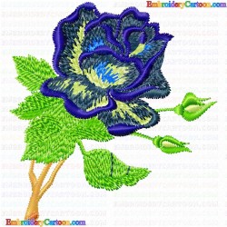 Flowers and Tree 2837 Embroidery Design