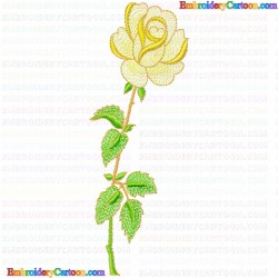 Flowers and Tree 2908 Embroidery Design