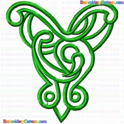 Flowers and Tree 299 Embroidery Design