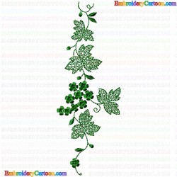 Flowers and Tree 3089 Embroidery Design