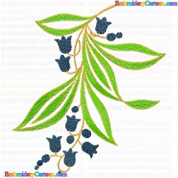 Flowers and Tree 3110 Embroidery Design