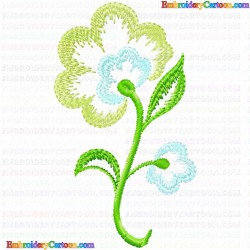 Flowers and Tree 3119 Embroidery Design