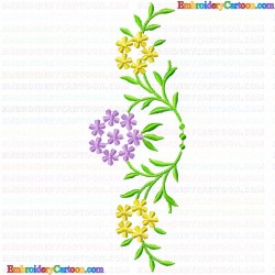 Flowers and Tree 3120 Embroidery Design