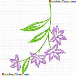 Flowers and Tree 3140 Embroidery Design