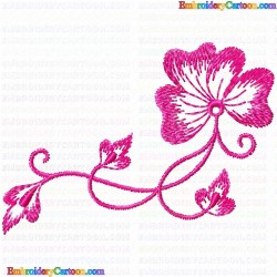 Flowers and Tree 3147 Embroidery Design