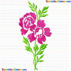 Flowers and Tree 3149 Embroidery Design