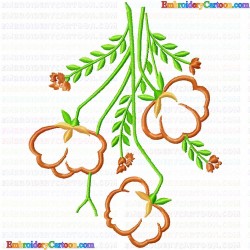 Flowers and Tree 3194 Embroidery Design