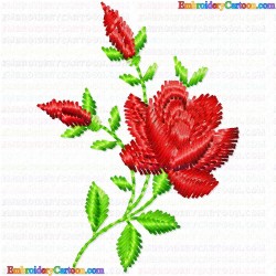 Flowers and Tree 3203 Embroidery Design