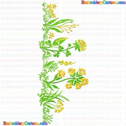 Flowers and Tree 3209 Embroidery Design