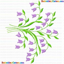 Flowers and Tree 3224 Embroidery Design