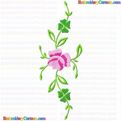 Flowers and Tree 3227 Embroidery Design