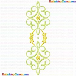 Flowers and Tree 3263 Embroidery Design